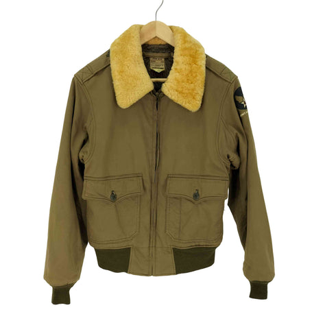 バズリクソンズ BUZZ RICKSONS L.S.L GARMENT CO/ L.S.Lガーメント社 / 実名復刻 / B-10 / 白襟 白ボア メンズ US:38