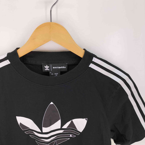 アディダス adidas トレフォイルプリント 3ストライプ ワンピース レディース import:M