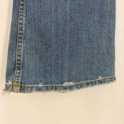 ジューシークチュール JUICY COUTURE USA製 てんびん座 星座 刺繍 ローライズ フレア デニム Y2K レディース 26
