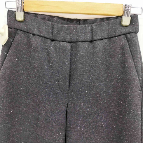 セオリー theory MELANGE POINTE TALBERT ウール メランジ プルオン ワイドパンツ レディース JPN:2