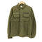 ユーエスアーミー U.S. ARMY 70s 77年会計 OG-108 ウールフィールドシャツ ジャケット メンズ import:S