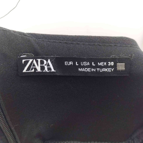ザラ ZARA ステッチデザイン キャミワンピース レディース import:L