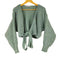ザラ ZARA クロップド カーディガン レディース import:M