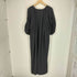 ウィルフリー willfully hole gather sleeve front tab 2way ホール ギャザースリーブ フロント ツーウェイ ワンピース レディース FREE
