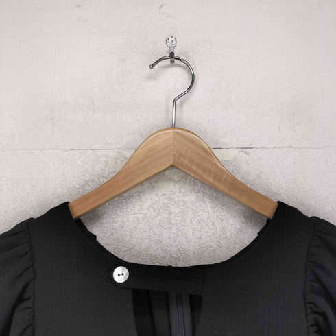 ウィルフリー willfully hole gather sleeve front tab 2way ホール ギャザースリーブ フロント ツーウェイ ワンピース レディース FREE