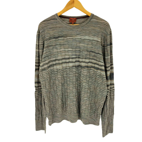ミッソーニ MISSONI 総柄ニット メンズ 54