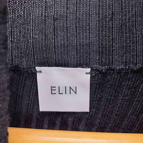 エリン ELIN ルーズスリーブ ハイネックニットセーター レディース 38