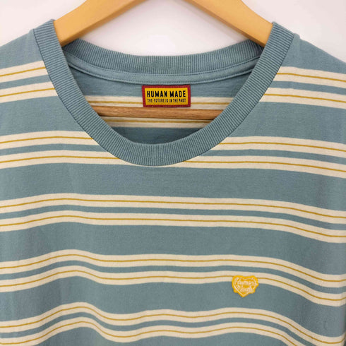 ヒューマンメイド HUMAN MADE 26ss STRIPED T-SHIRT メンズ XXL