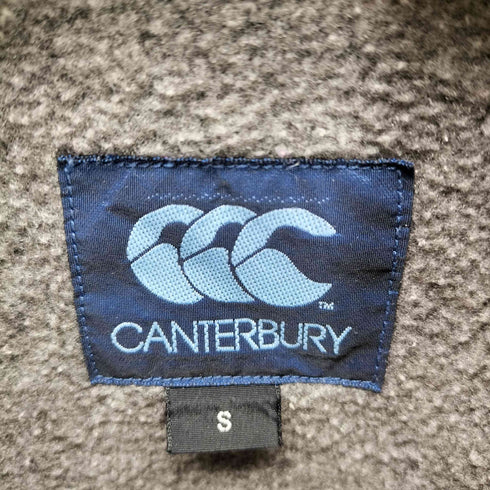 カンタベリー CANTERBURY ボアフリースジップアップジャケット メンズ S