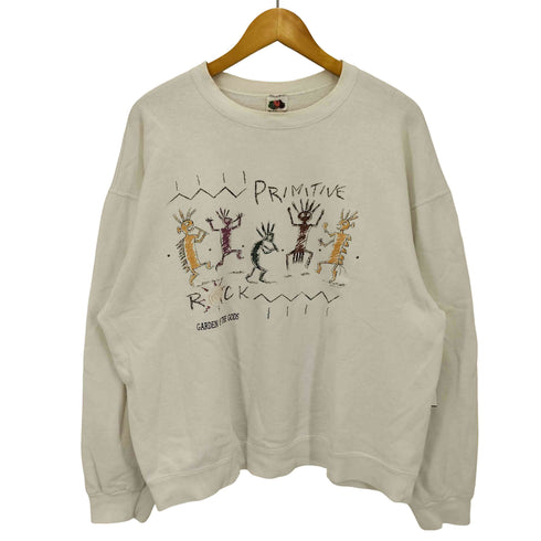 00S FRUIT OF THE LOOM ボディ GARDEN OF THE GODS クルーネック スウェット メンズ import:XL