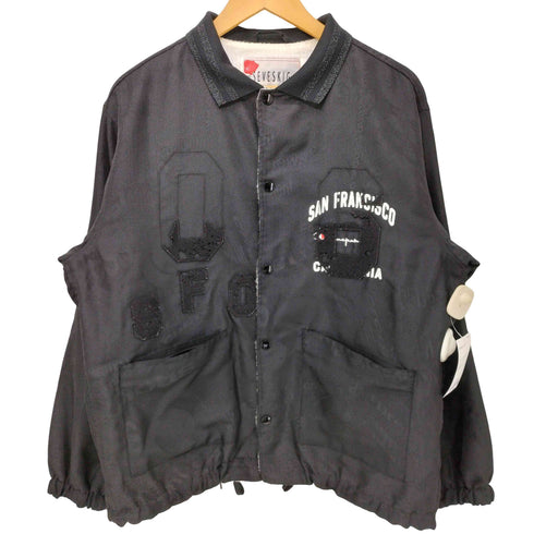 セヴシグ SEVESKIG 23SS Iimitation mesh S.F.O Coach Jacket リバーシブル コーチジャケット メンズ JPN:M