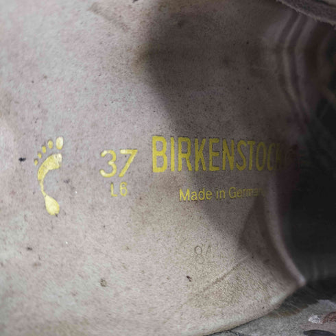 ビルケンシュトック BIRKENSTOCK MONTANA スエードレザーシューズ レディース EUR:37