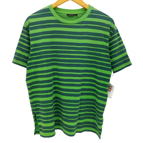 マリメッコ marimekko タサライタボーダー 半袖Tシャツ レディース import:M