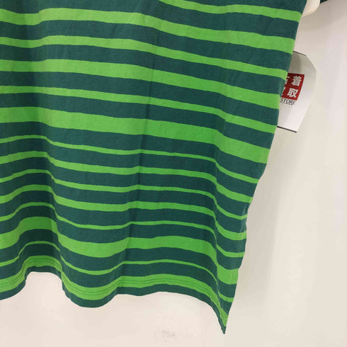 マリメッコ marimekko タサライタボーダー 半袖Tシャツ レディース import:M
