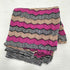 ミッソーニ MISSONI ウェーブ柄 ニットマフラー レディース