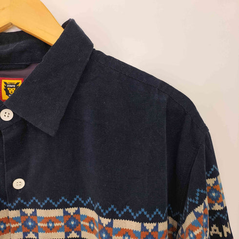 ヒューマンメイド HUMAN MADE 24aw Nordic Shirt Navy メンズ XXL