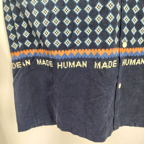 ヒューマンメイド HUMAN MADE 24aw Nordic Shirt Navy メンズ XXL