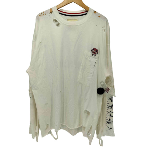 セヴシグ SEVESKIG 24AW VINTAGE L/S TEE ver,”Ma“ ヴィンテージ ロングスリープ Tシャツ メンズ JPN:L