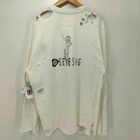 セヴシグ SEVESKIG 24AW VINTAGE L/S TEE ver,”Ma“ ヴィンテージ ロングスリープ Tシャツ メンズ JPN:L