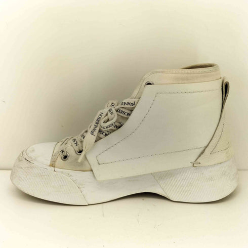 ジェイダブリューアンダーソン JW ANDERSON ロゴシューレース ハイカットスニーカー レディース 37