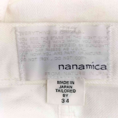 ナナミカ nanamica COOLMAX SLIM STRAIGHT 5ポケットパンツ メンズ US:34-35