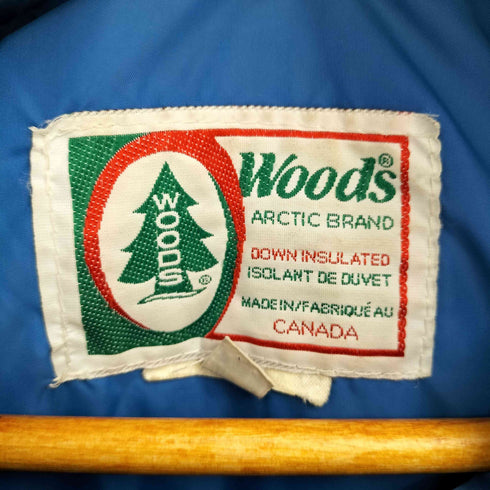 ウッズカナダ woods canada フーデッド ダウンベスト メンズ import:M