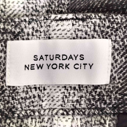 サタデーズニューヨークシティ Saturdays NYC オンブレチェック トラウザー ショーツ メンズ 32