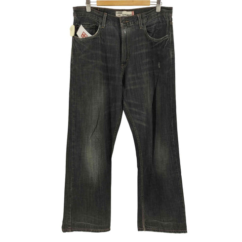 リーバイス Levis 569 ブラック デニムパンツ ボタン裏 449刻印 メンズ W33
