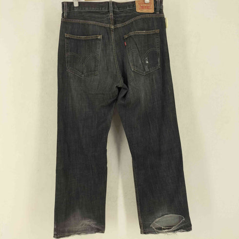 リーバイス Levis 569 ブラック デニムパンツ ボタン裏 449刻印 メンズ W33
