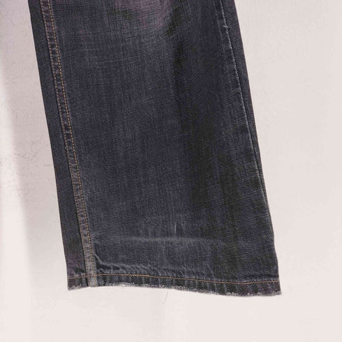リーバイス Levis 569 ブラック デニムパンツ ボタン裏 449刻印 メンズ W33