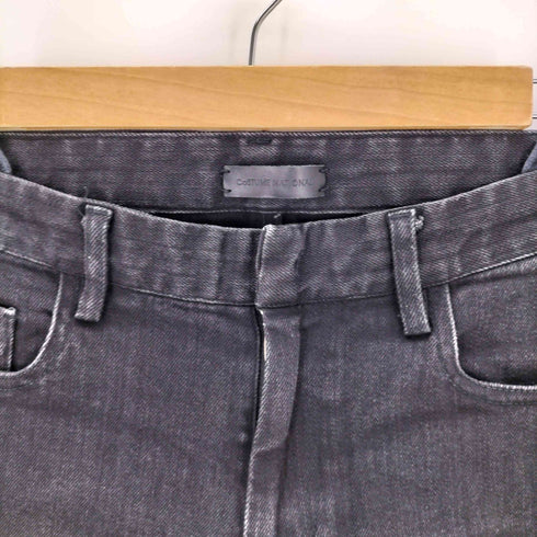 コスチュームナショナル CoSTUME NATIONAL ブラック デニム スキニーパンツ メンズ 29inch