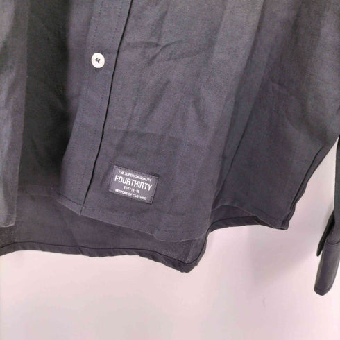フォーサーティ 430 fourthirty l/s so ffy shirts メンズ JPN:1