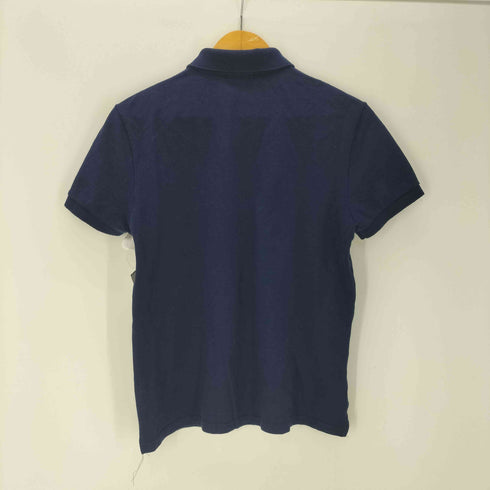 ラコステ LACOSTE 銀ワニ 刺繍 ストレッチ 鹿の子 ポロシャツ メンズ JPN:3