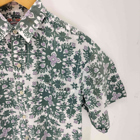 レインスプーナー Reyn Spooner commemorative classic 総柄 レギュラーカラーシャツ メンズ import:M