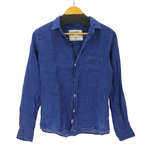 フランクアンドアイリーン Frank&Eileen Barry バリー リネン 100% 長袖 シャツ L/S シャツ レディース import:S