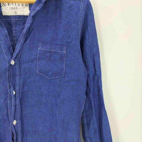 フランクアンドアイリーン Frank&Eileen Barry バリー リネン 100% 長袖 シャツ L/S シャツ レディース import:S