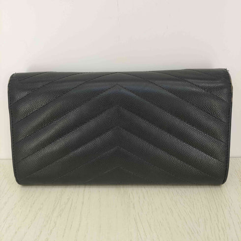 サンローランパリ SAINT LAURENT PARIS カサンドラ モノグラム ラージフラップウォレット レディース