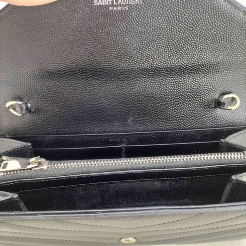 サンローランパリ SAINT LAURENT PARIS カサンドラ モノグラム ラージフラップウォレット レディース