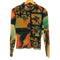 デシグアル Desigual 総柄 シアー メッシュ トップス レディース import:M