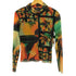 デシグアル Desigual 総柄 シアー メッシュ トップス レディース import:M