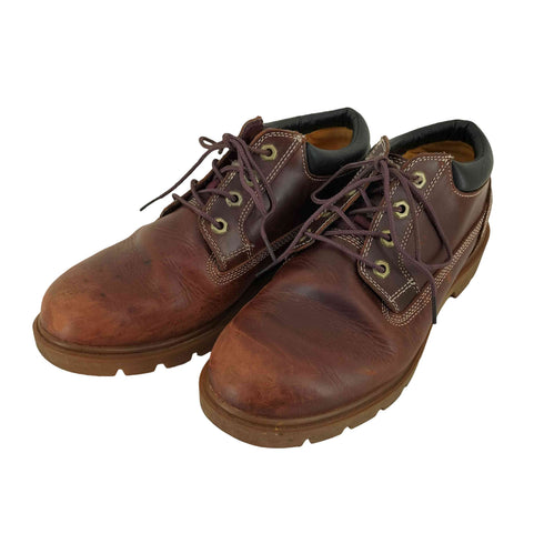 ティンバーランド Timberland YOUTH BASIC OX ユース ベーシック オックス ローカット レザー ブーツ メンズ JPN:26