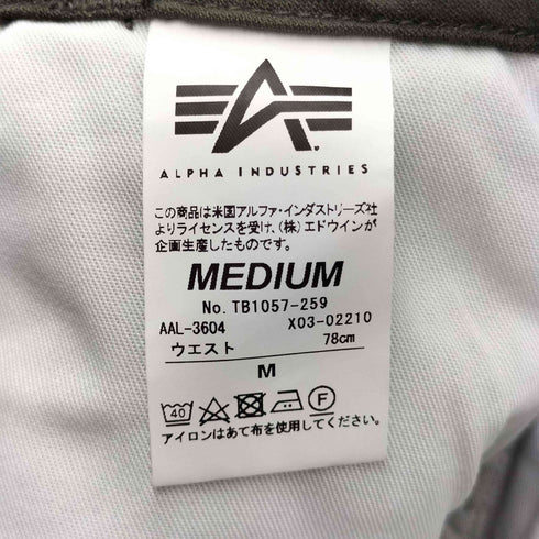 アルファインダストリーズ ALPHA INDUSTRIES BDU CARGO PANTS ワイドカーゴパンツ メンズ JPN:M