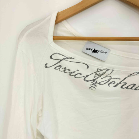 2000ARCHIVES TOXIC BEHAVIOR SHOULDER TOP レディース OS