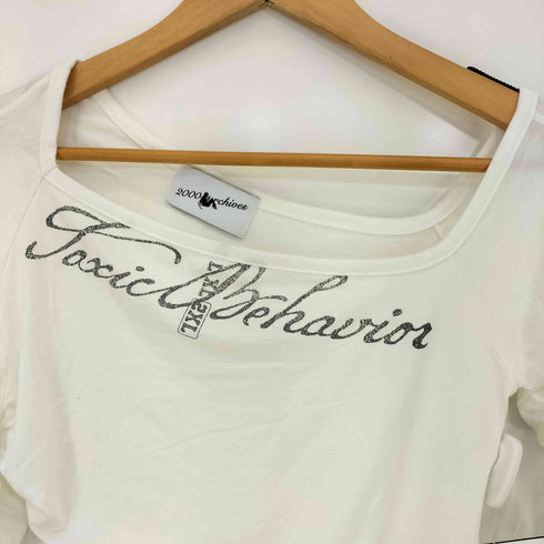 2000ARCHIVES TOXIC BEHAVIOR SHOULDER TOP レディース OS