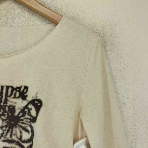 Y2K グラフィック 蝶々 Tシャツ レディース JPN:M