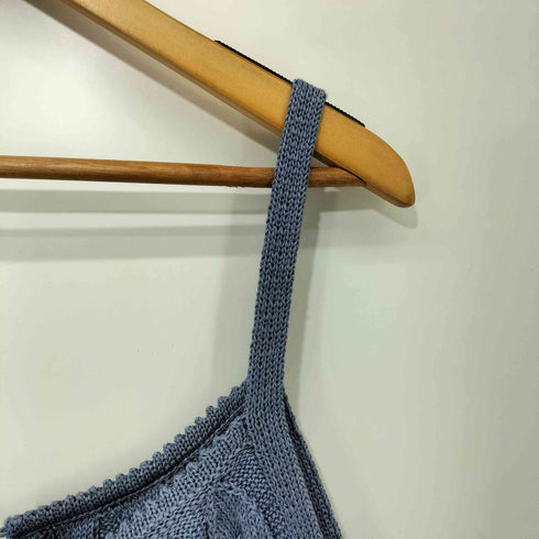 スローブイエナ SLOBE IENA 26SS レース柄Aラインニット レディース