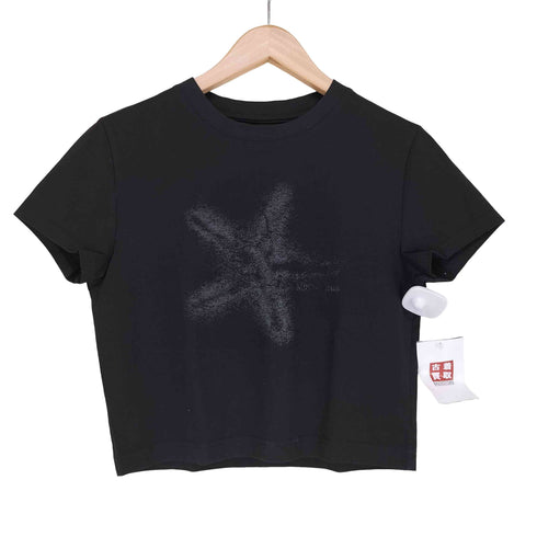 マーティンキム Matin Kim Y2K ロゴプリント S/S ピチT レディース FREE