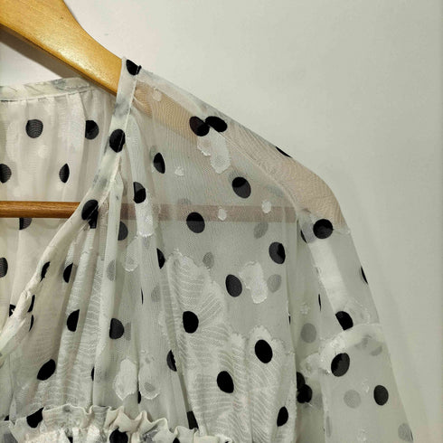 ローズバッド ROSE BUD 26SS FRILL BLOUSE フリルブラウス レディース ONE SIZE