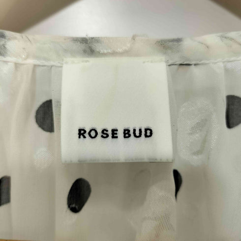 ローズバッド ROSE BUD 26SS FRILL BLOUSE フリルブラウス レディース ONE SIZE