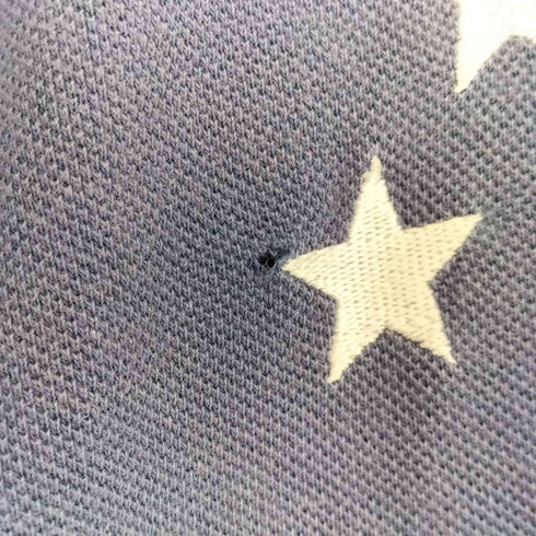 トミーヒルフィガー TOMMY HILFIGER スターデザイン フロント刺繍 ポロシャツ メンズ JPN:XL